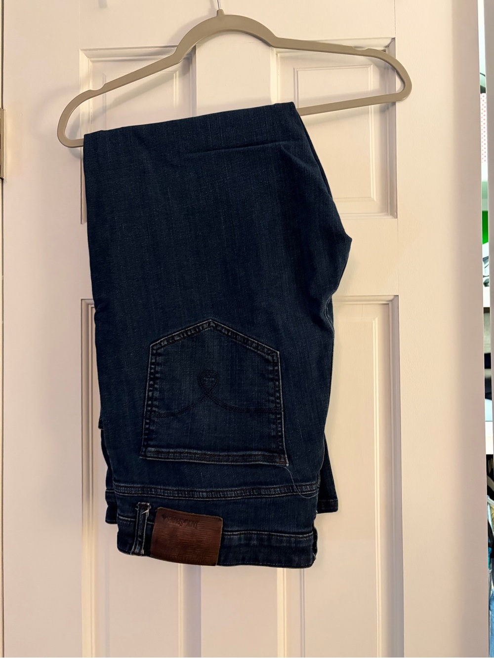 Lucky Brand Men's Dark Blue Straight Jeans